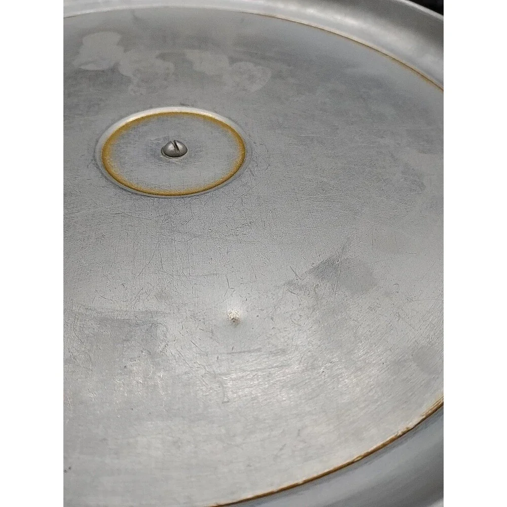 Vtg. Sears Best Maid of Honor 10 Quart Aluminum Pot w/Lid & Locking Bail Handle